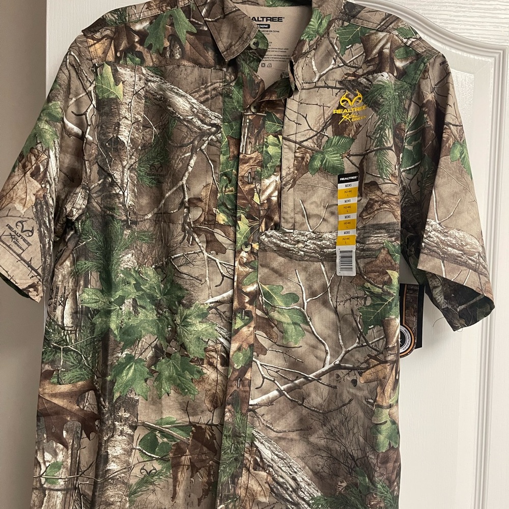 Men's Realtree Camouflage Shirt